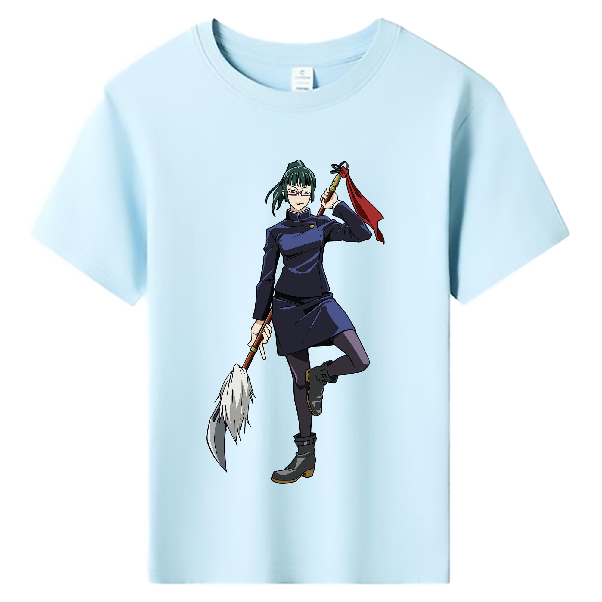 （画像用） 呪術廻戦 Jujutsu Kaisen 綿100％キッズTシャツ（フロントプリント）
